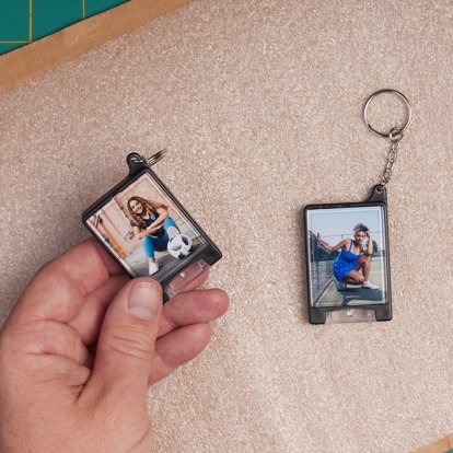 Custom Photo Flashlight Keychains