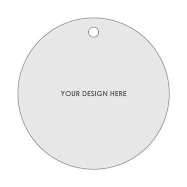 Circle Shaped Ornament Template