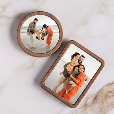 framed photo magnet