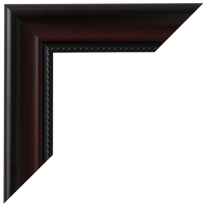 Beaded Mahogany Frame