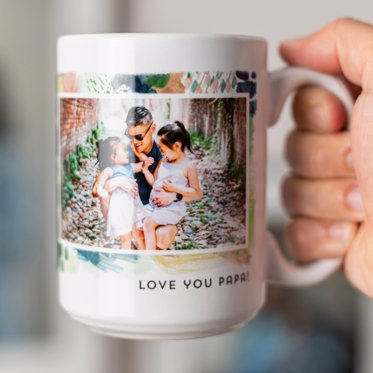 Mpix Photo Coffee Mug with Family Photos